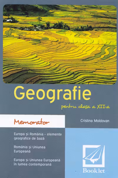 Memorator de geografie - Clasa a 12-a