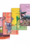 Pachet Buni Closca 1: 1. Lupul caruia ii placeau prea mult bomboanele; 2. Crocodilul care se temea de apa; 3. Ursuletul Koala care vorbea urat; 4. Canarul care facea pipi in cuib