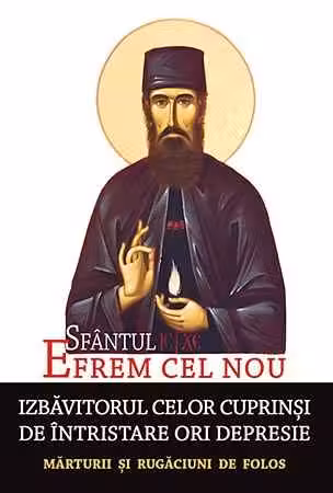 Sfântul Efrem Cel Nou: izbăvitorul celor cuprinși de întristare ori depresie