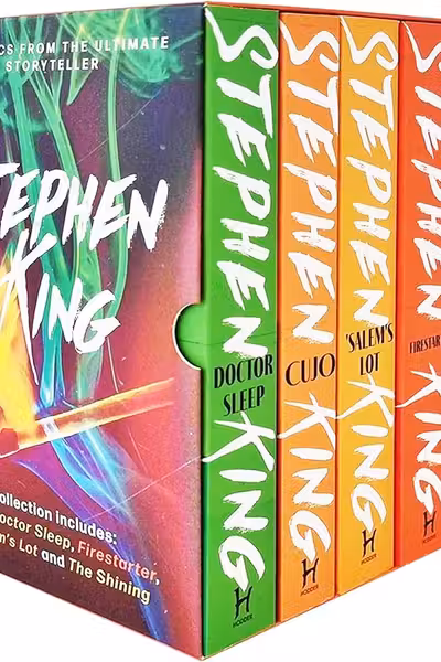 Stephen King 5 Books Collection Box Set (Cujo 'Salem's Lot The Shining Doctor Sleep Fire Starter)
