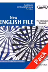 New English File Pre-intermediate Workbook with key and MultiROM Pk