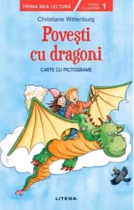 Prima mea lectura. POVESTI CU DRAGONI. Carte cu pictograme (nivelul 1)