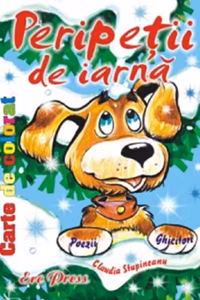 Peripeții de iarnă. Carte de colorat
