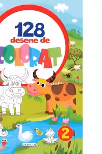 128 desene de colorat - Volumul II