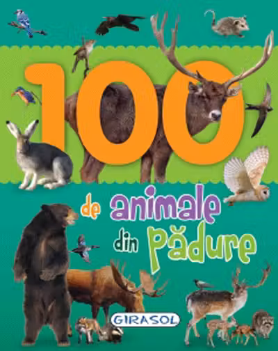 100 de animale din padure