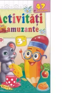 Activitati amuzante. Soricelul. 47 autocolante 3 ani+