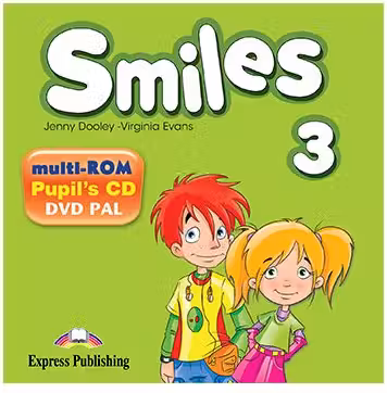 Curs limba engleza Smiles 3 Multi-ROM - Jenny Dooley, Virginia Evans