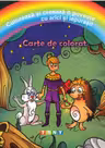 Colorează și creează o poveste cu arici și iepurași! Carte de colorat