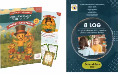 Pachet Jojo si exersarea sunetului J si 8 LOG - Florentina Galbinasu, Ecaterina Vrasmas