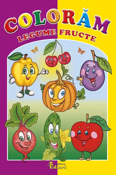 Colorăm legume fructe