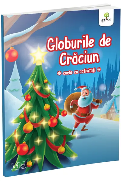 Globurile de Craciun. Carte cu activitati