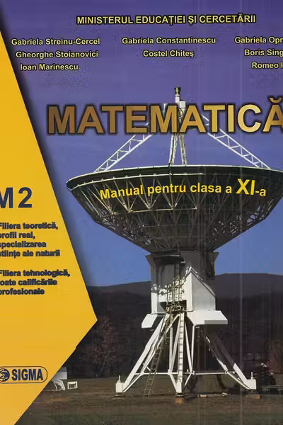 Matematică M2 - Clasa 11 - Manual