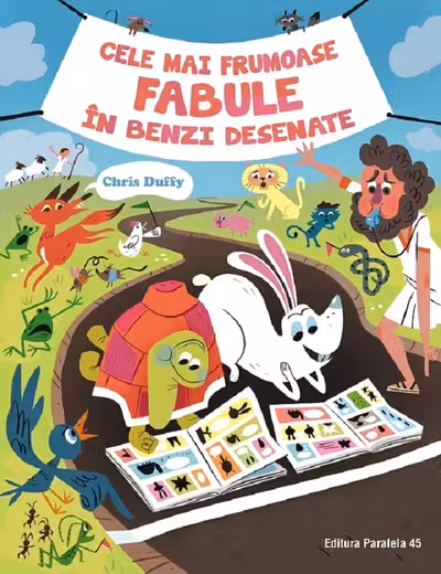 Cele mai frumoase fabule in benzi desenate
