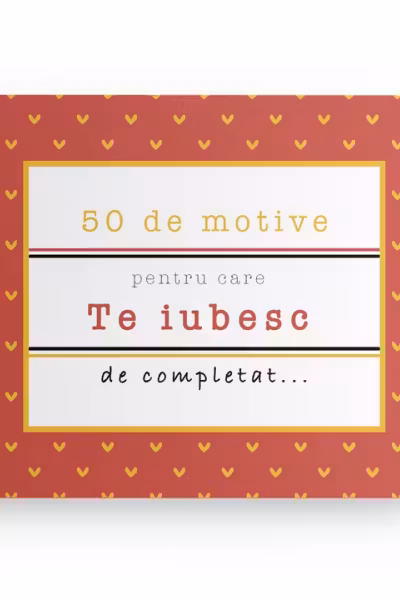 50 de motive pentru care Te iubesc - Rosu