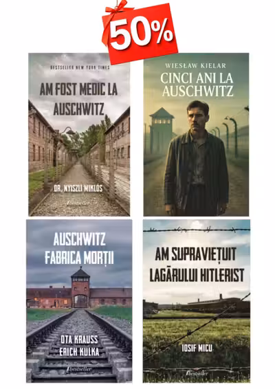 Setul Top 4 cărți Auschwitz