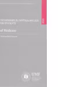 Clinical internships in ophthalmology. A guide for students