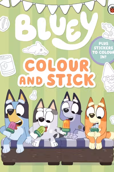 Bluey: Colour and Stick