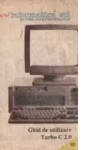 Ghid de utilizare - Turbo C 2.0