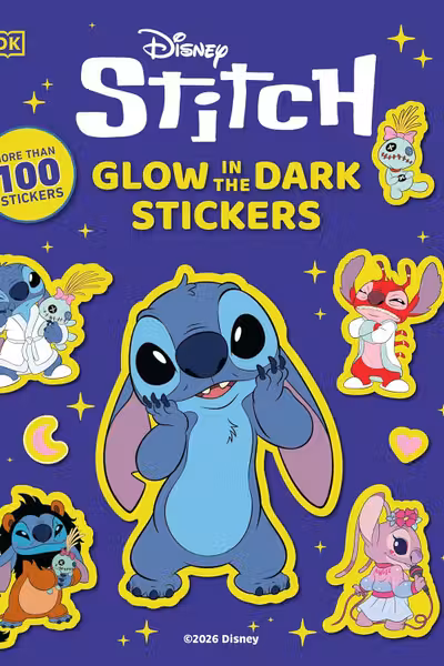 Stitch Glow in the Dark Stickers