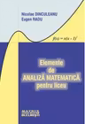 Elemente de analiza matematica pentru liceu