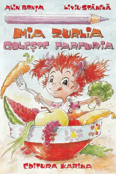 Mia Zurlia golește farfuria