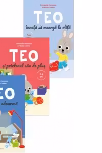 Pachet Teo creste mare: 1. Teo invata sa mearga la olita; 2. Teo si prietenul sau de plus; 3. Teo refuza sa adoarma